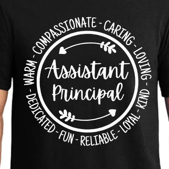 Assistant Principal Vice School Principal Appreciation Pajama Set