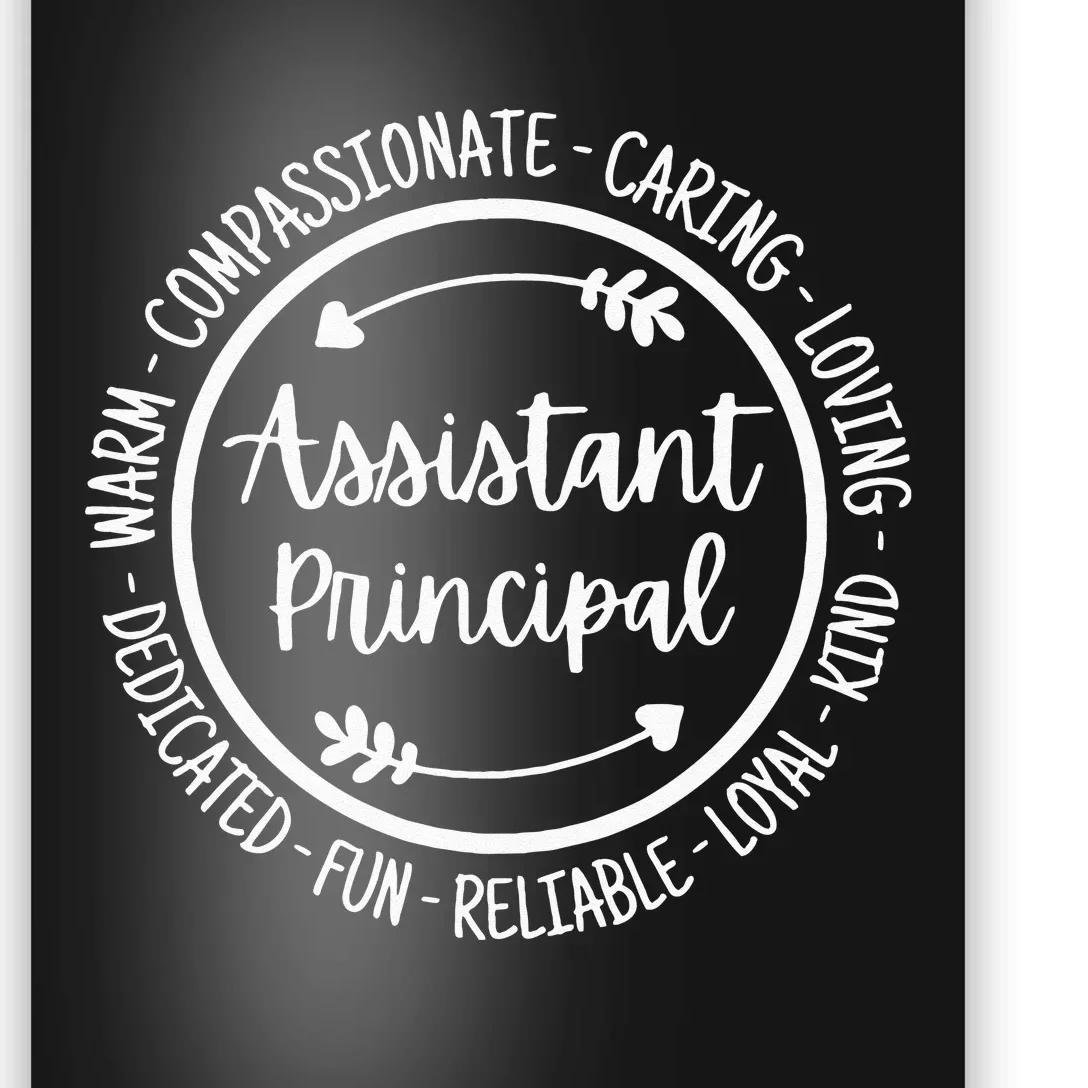 Assistant Principal Vice School Principal Appreciation Poster