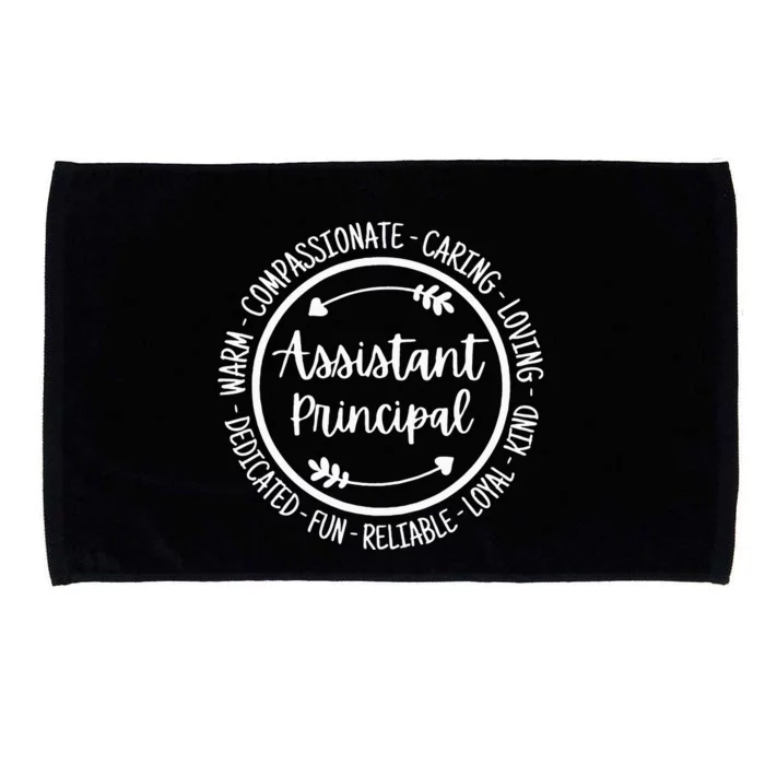 Assistant Principal Vice School Principal Appreciation Microfiber Hand Towel