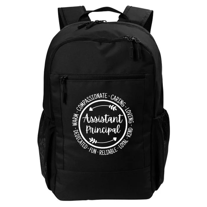 Assistant Principal Vice School Principal Appreciation Daily Commute Backpack