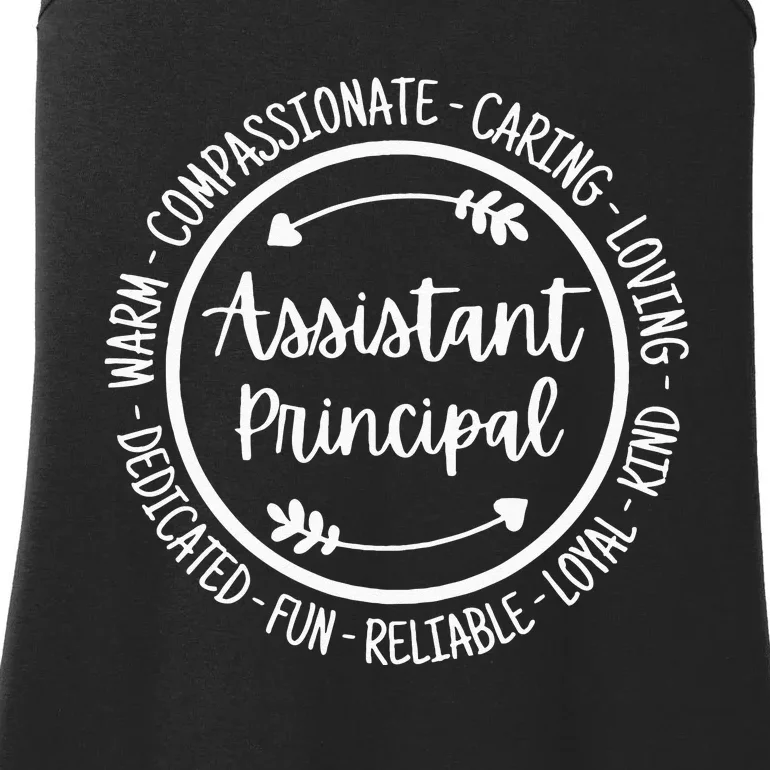 Assistant Principal Vice School Principal Appreciation Ladies Essential Tank