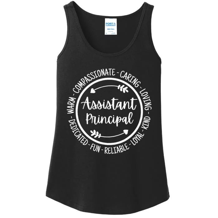 Assistant Principal Vice School Principal Appreciation Ladies Essential Tank