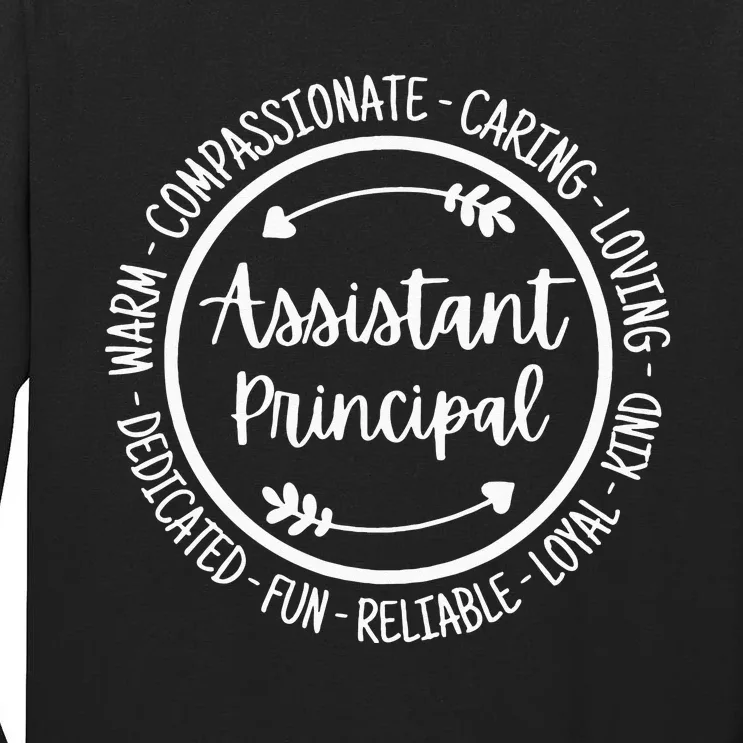 Assistant Principal Vice School Principal Appreciation Tall Long Sleeve T-Shirt