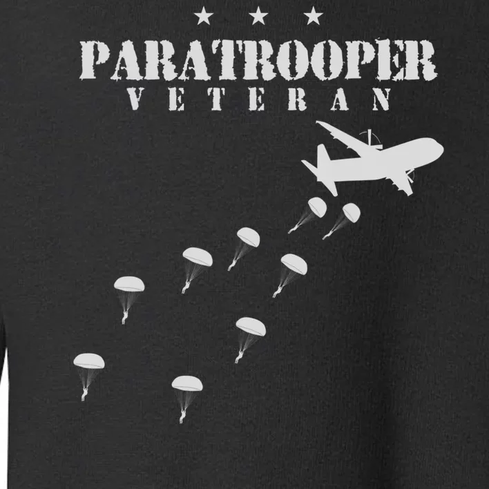 Airborne Paratrooper Veteran Infantry Division Toddler Sweatshirt