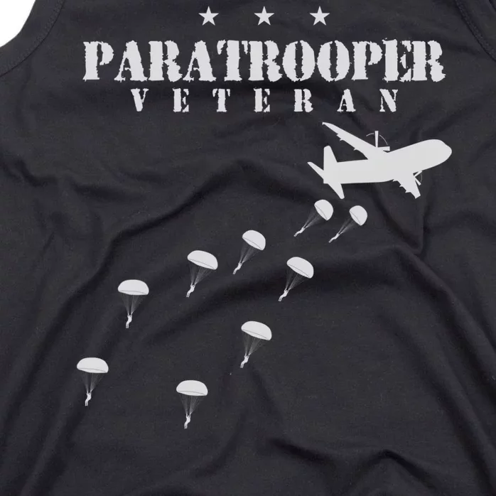 Airborne Paratrooper Veteran Infantry Division Tank Top