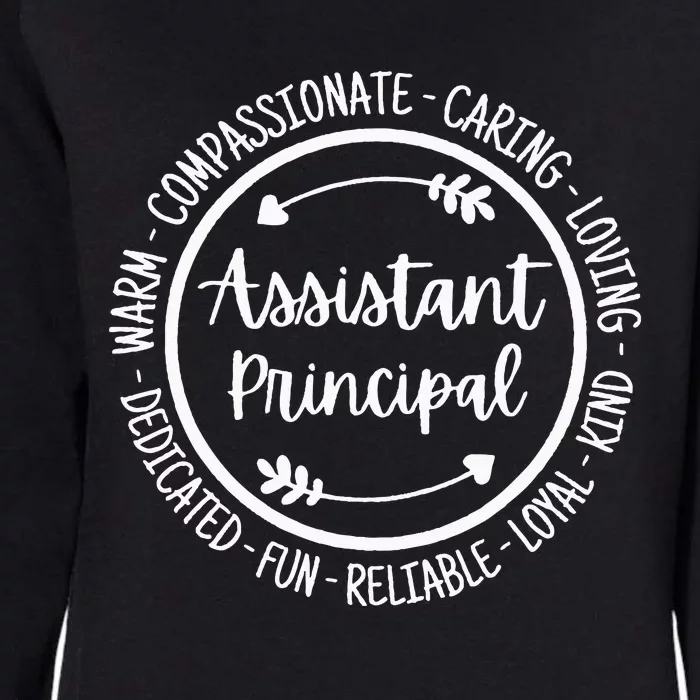 Assistant Principal Vice School Principal Appreciation Womens California Wash Sweatshirt