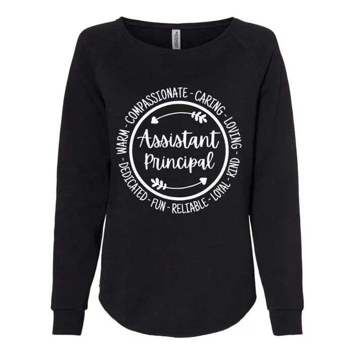 Assistant Principal Vice School Principal Appreciation Womens California Wash Sweatshirt