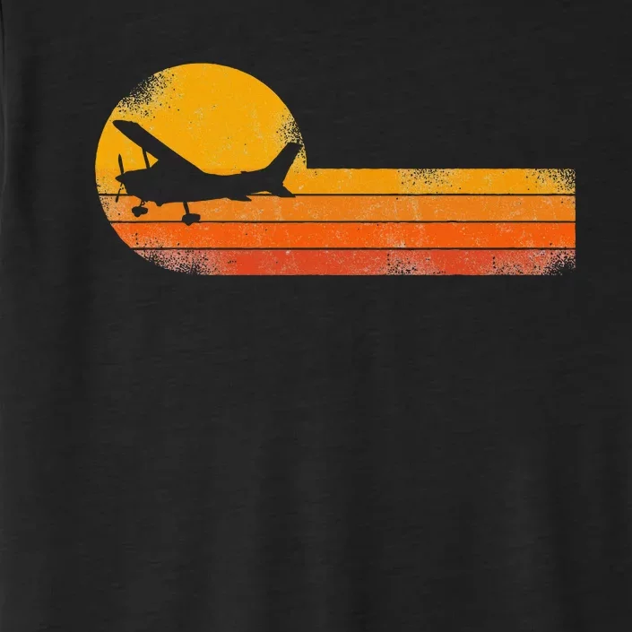 Airplane Pilot Vintage ChromaSoft Performance T-Shirt