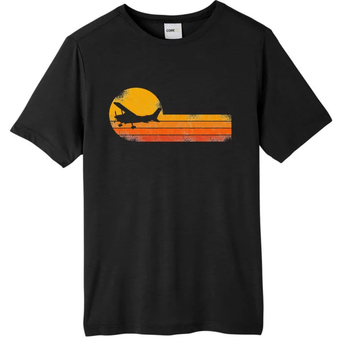 Airplane Pilot Vintage ChromaSoft Performance T-Shirt