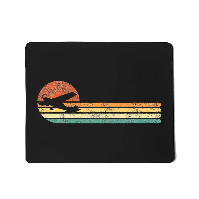 Airplane Pilot Vintage Mousepad