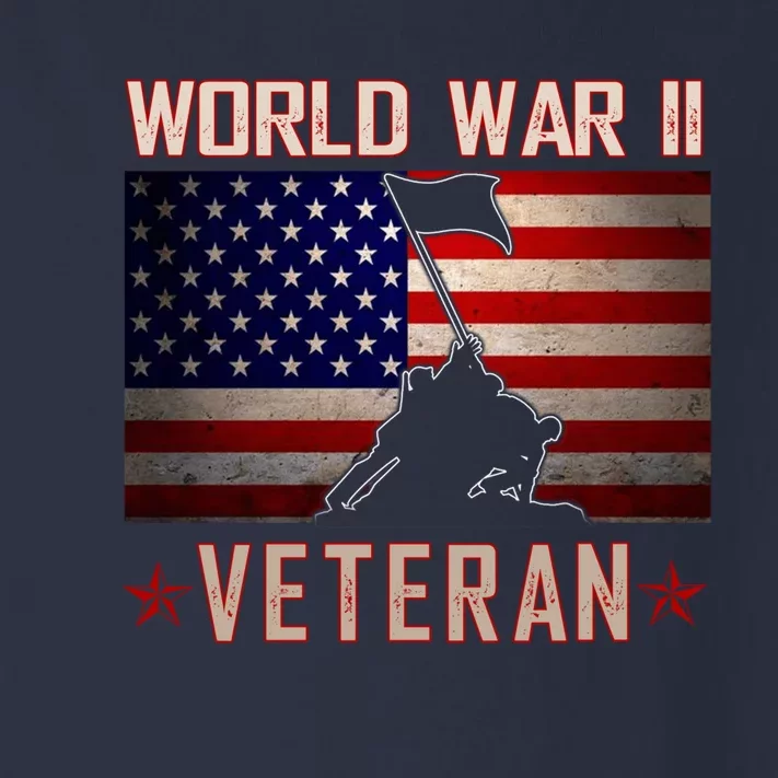 American Patriot WWII Veteran Military World War 2 Veteran Toddler Long Sleeve Shirt