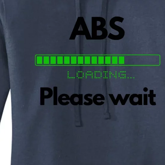 ABS Please Wait Loading Women's Pullover Hoodie