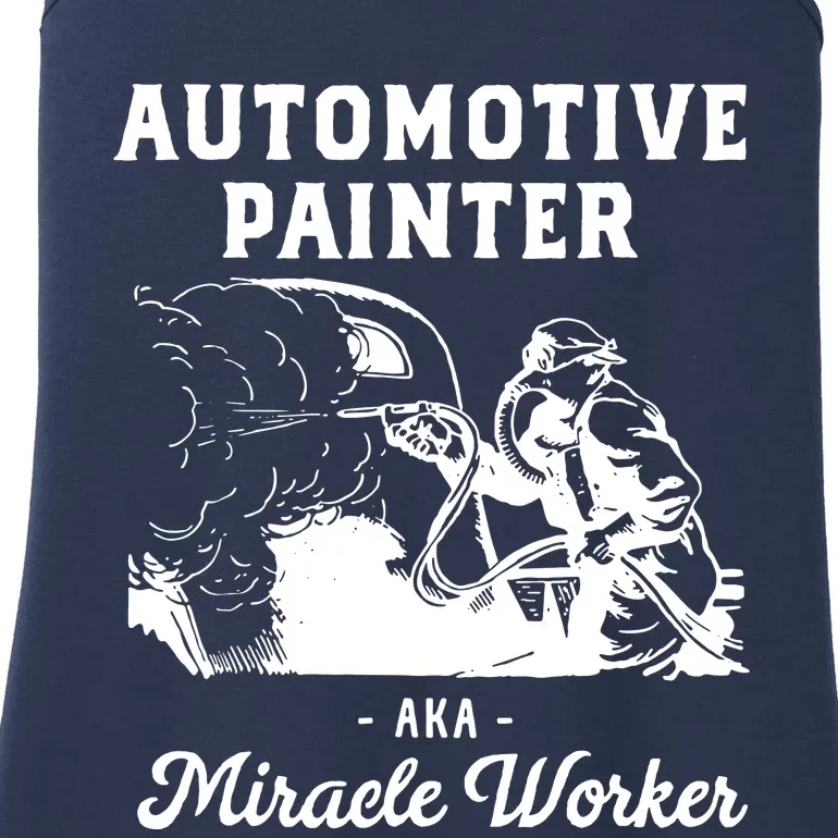 Automotive Painter Worker Ladies Essential Tank