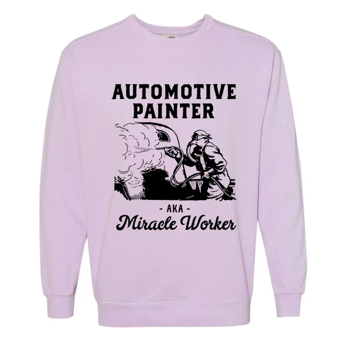 Automotive Painter Worker Garment-Dyed Sweatshirt