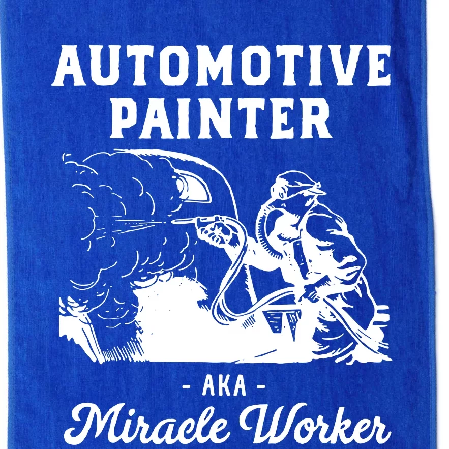 Automotive Painter Worker Platinum Collection Golf Towel