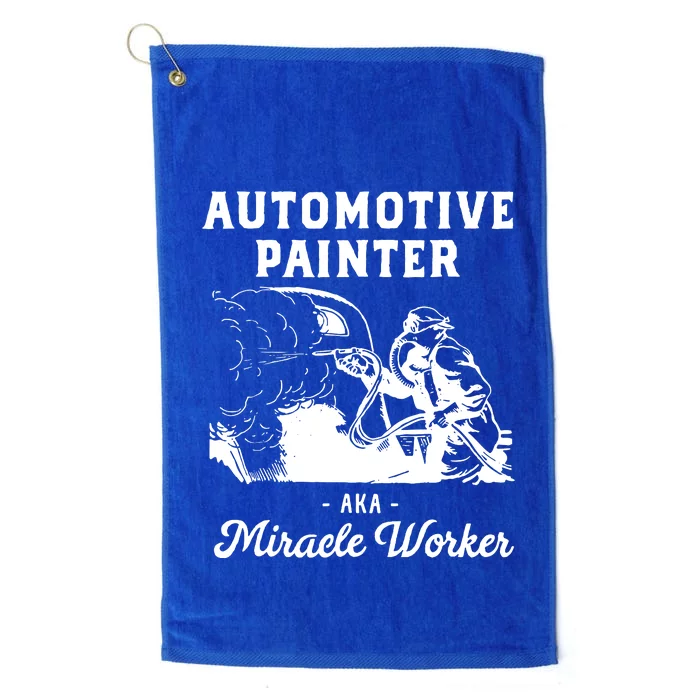 Automotive Painter Worker Platinum Collection Golf Towel