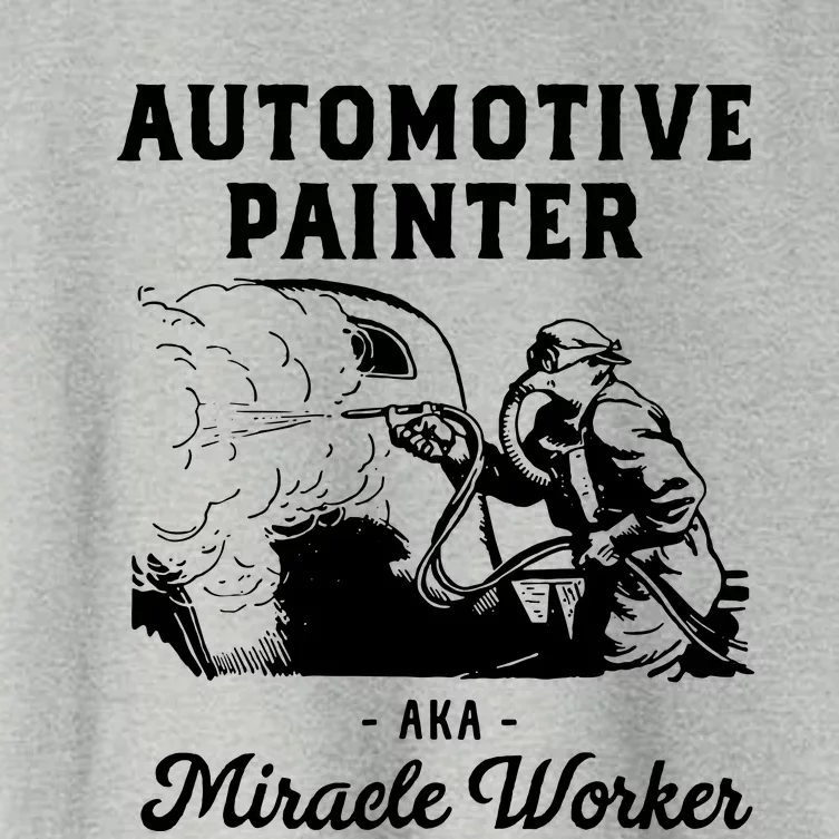 Automotive Painter Worker Women's Crop Top Tee