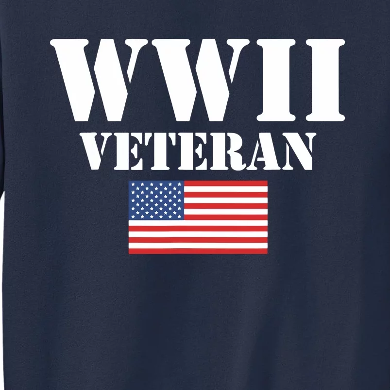 American Patriot Wwii Veteran Military World War 2 Veteran Sweatshirt