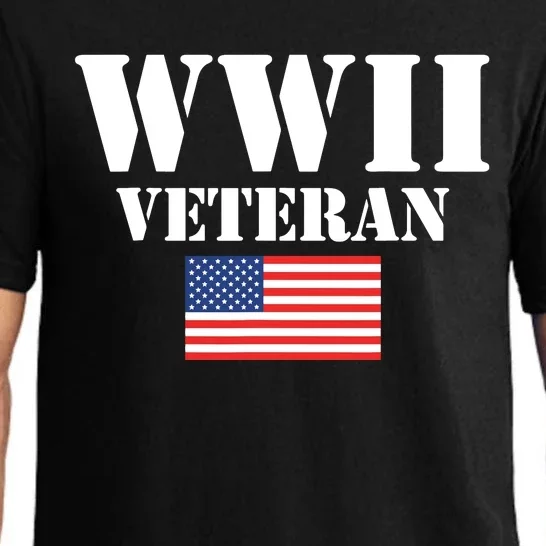 American Patriot WWII Veteran Military World War 2 Veteran Pajama Set