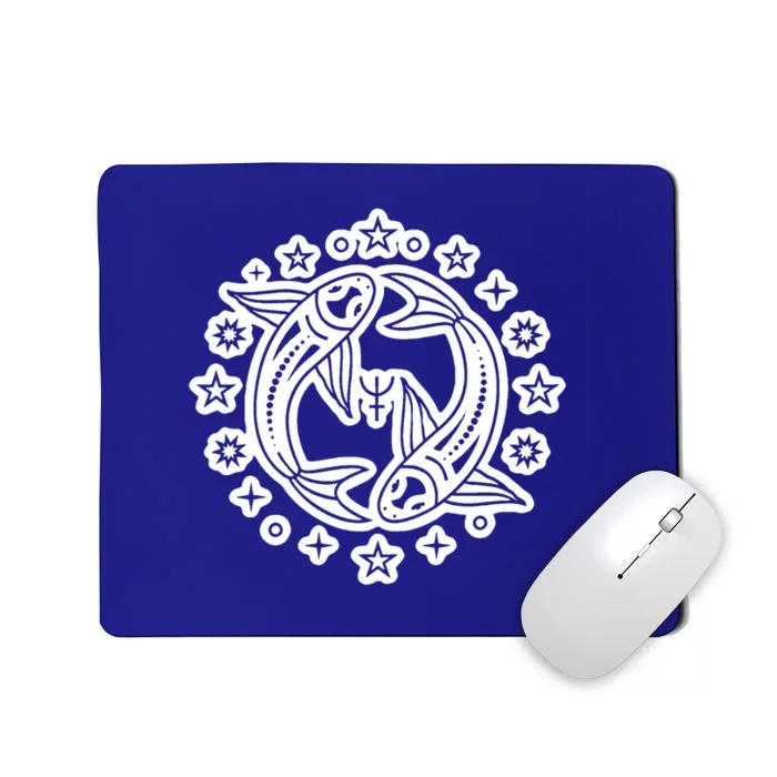 Astrology Pisces Zodiac Sign Gift Mousepad