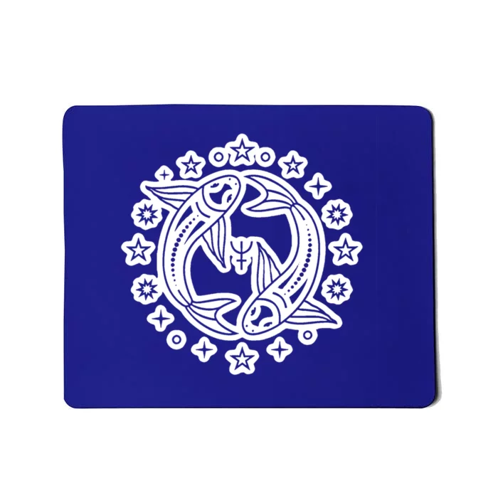 Astrology Pisces Zodiac Sign Gift Mousepad