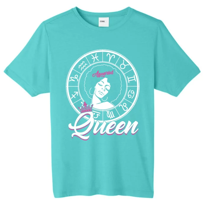 Aquarius Queen Are Born In January 20 To February 18 Gift ChromaSoft Performance T-Shirt