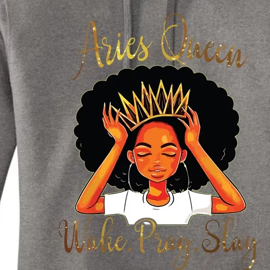 Aries Queens Are Born In March 21 To April 19 Women's Pullover Hoodie