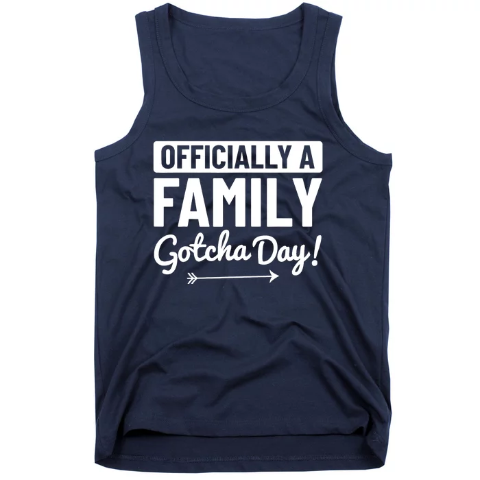 Adoption Quote Adopted Parents Adoption Day Adoptive Family Tank Top