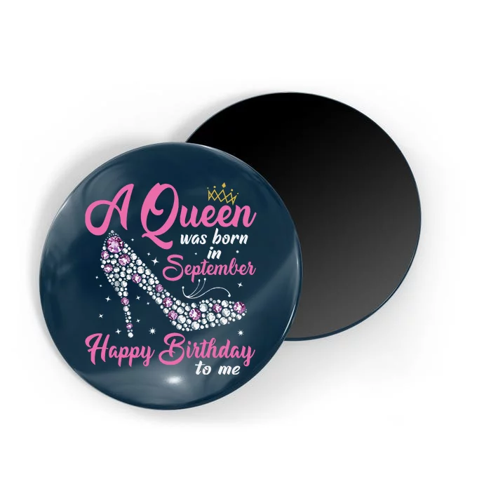 A Queens Are Born In September Birthday Girl Gift Magnet