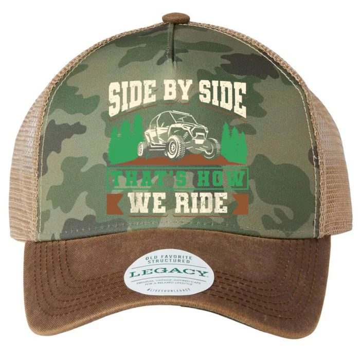 ATV Quad Biker Four Wheeler Vintage Side By Side That's How Legacy Tie Dye Trucker Hat