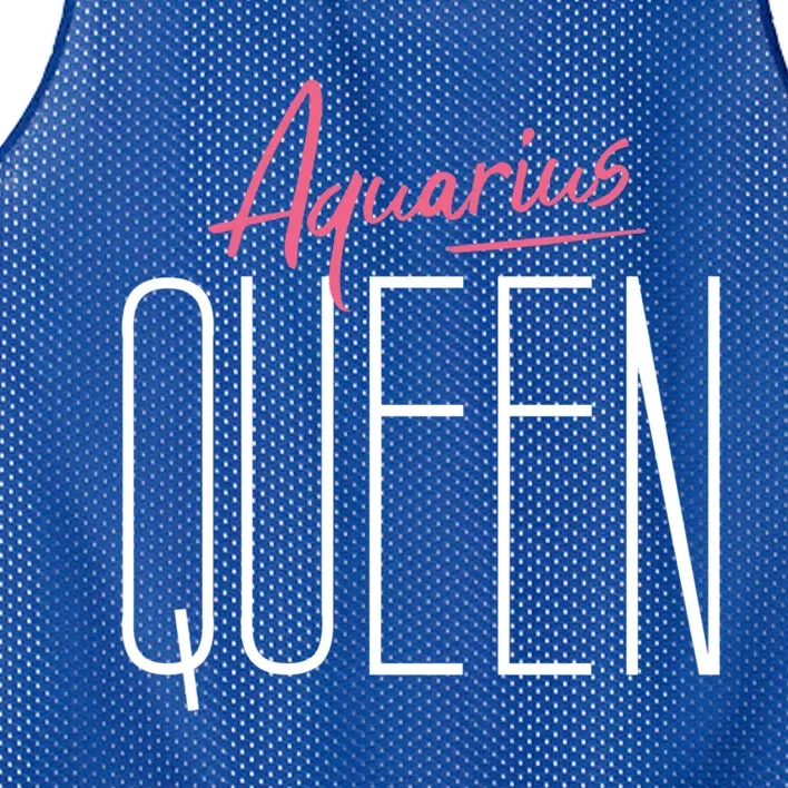 Aquarius Queen / Classy Aquarius Horoscope Quote Gift Mesh Reversible Basketball Jersey Tank