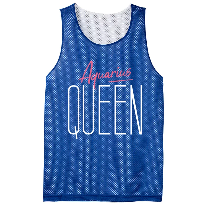 Aquarius Queen / Classy Aquarius Horoscope Quote Gift Mesh Reversible Basketball Jersey Tank