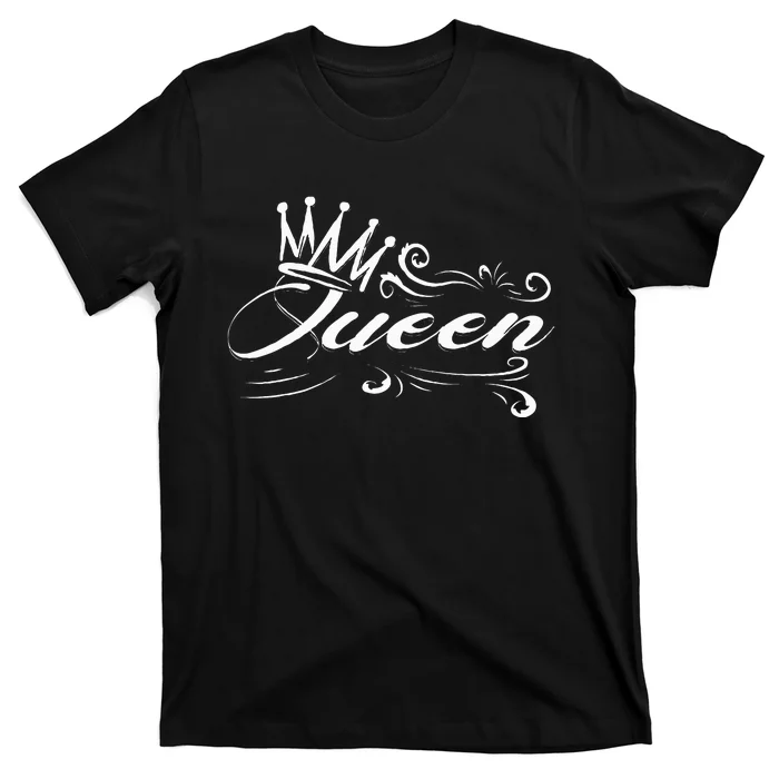 Awesome Queen Crown Crown Me Font Queen T-Shirt