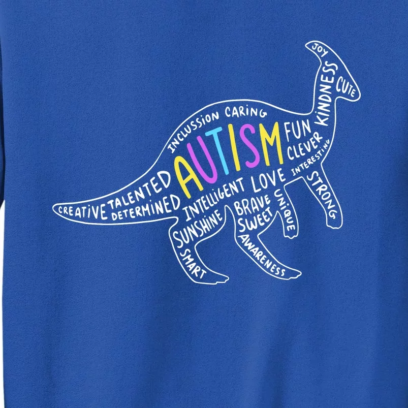 Autism Quotes Dinosaur Sweatshirt