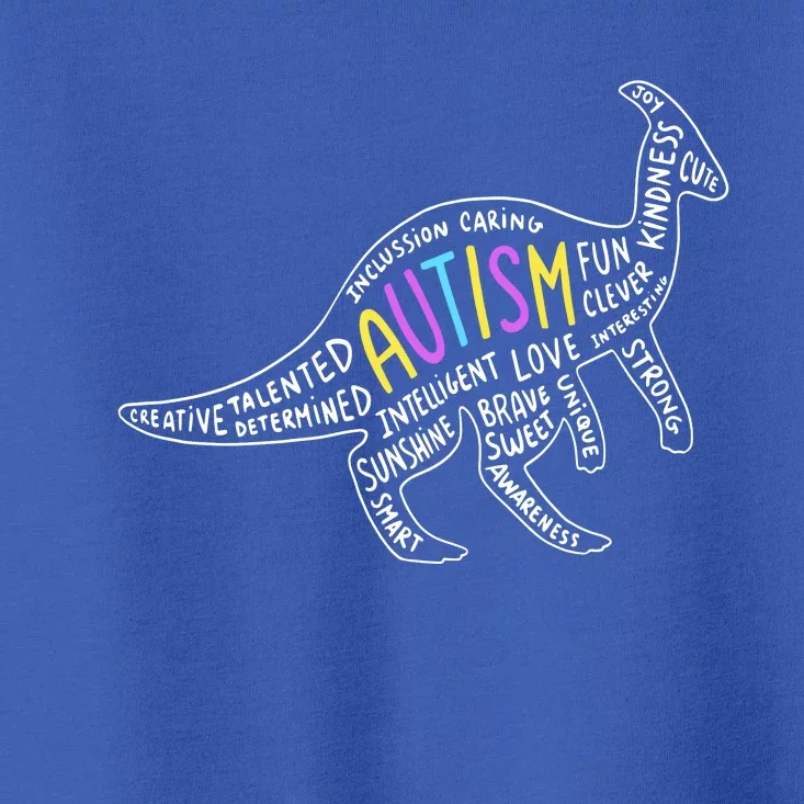 Autism Quotes Dinosaur Toddler T-Shirt