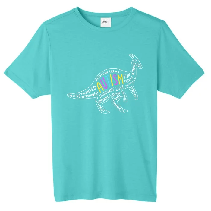 Autism Quotes Dinosaur ChromaSoft Performance T-Shirt