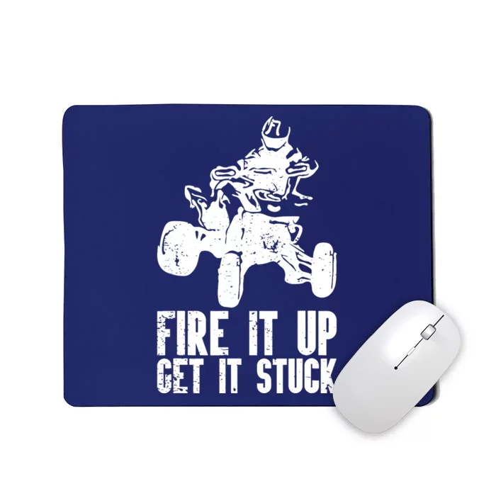 ATV Quad Four Wheeler Gear Off Roading ATV Quad Racing Mousepad