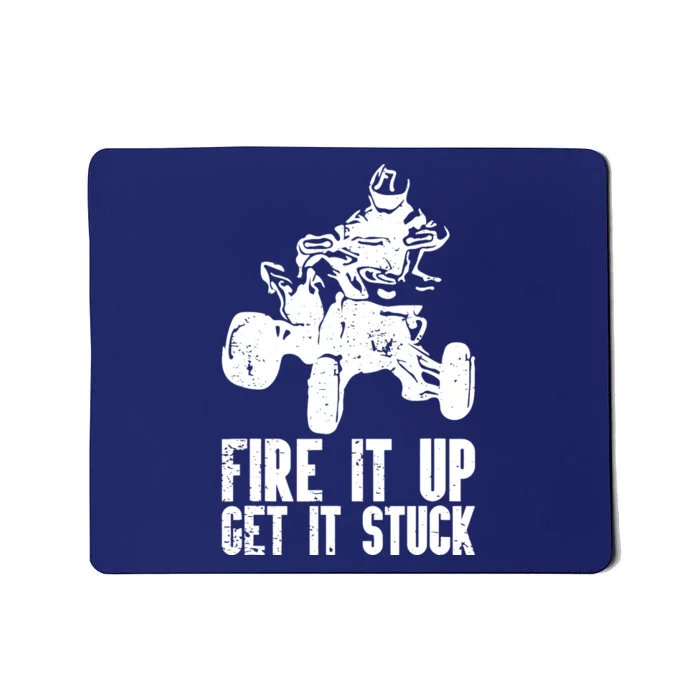 ATV Quad Four Wheeler Gear Off Roading ATV Quad Racing Mousepad