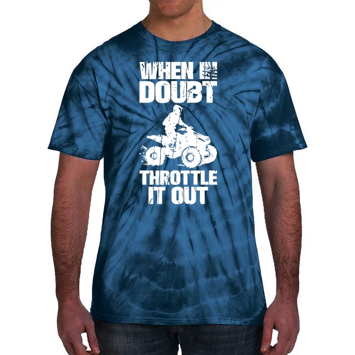 ATV Quad Four Wheeler Gear Off Roading ATV Quad Racing Tie-Dye T-Shirt