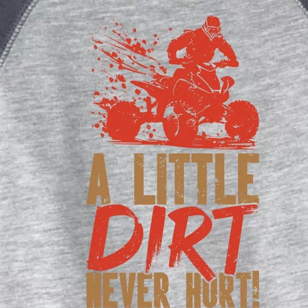 ATV Quad Four Wheeler Gear Off Roading ATV Quad Racing Toddler Fine Jersey T-Shirt