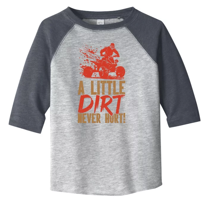 ATV Quad Four Wheeler Gear Off Roading ATV Quad Racing Toddler Fine Jersey T-Shirt