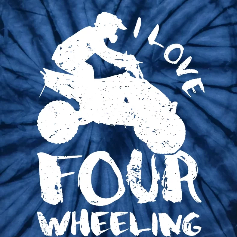 ATV Quad Four Wheeler Gear Off Roading ATV Quad Racing Tie-Dye T-Shirt