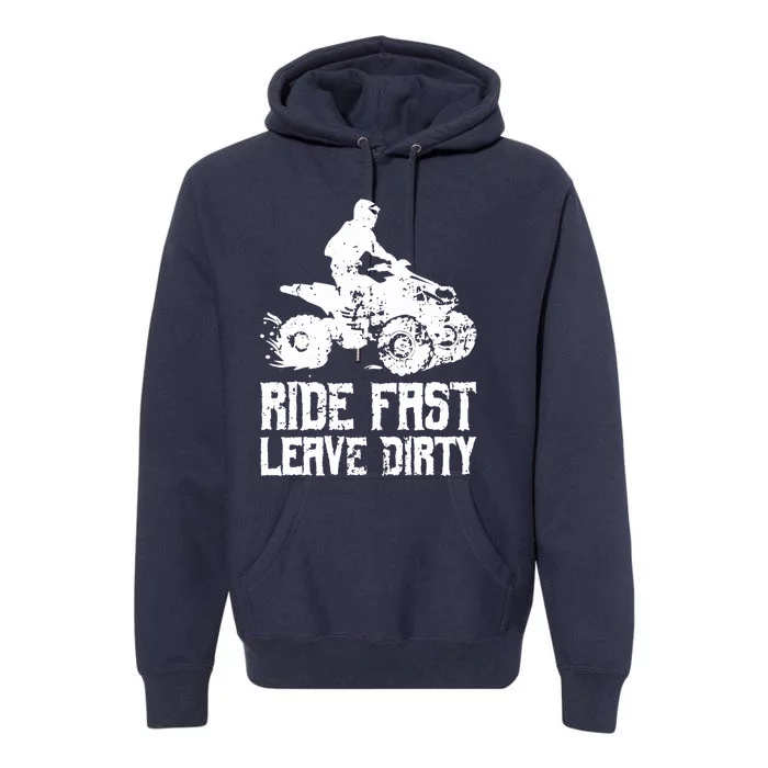 ATV Quad Four Wheeler Gear Off Roading ATV Quad Racing Premium Hoodie