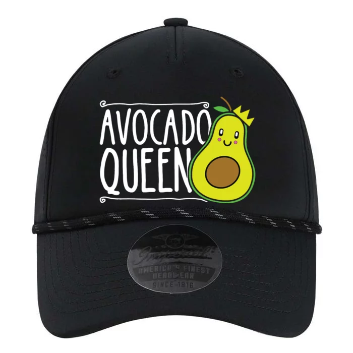 Avocado Queen Funny Avocado Lover Women Girl Avocado Performance The Dyno Cap