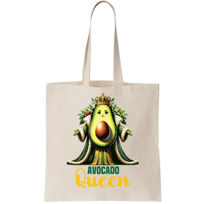 Avocado Queen Funny Vegan For Girl Women Cool Avocados Tote Bag