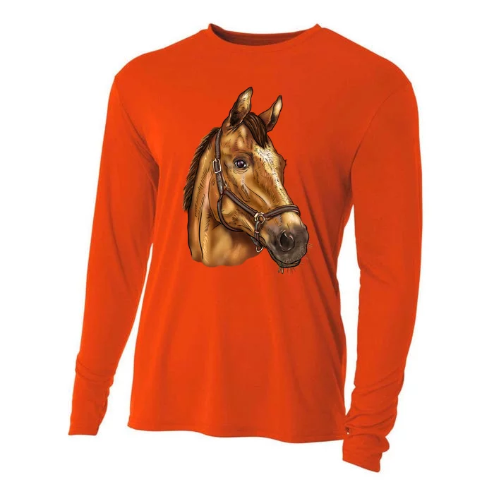 American Quarter Horse Cooling Performance Long Sleeve Crew