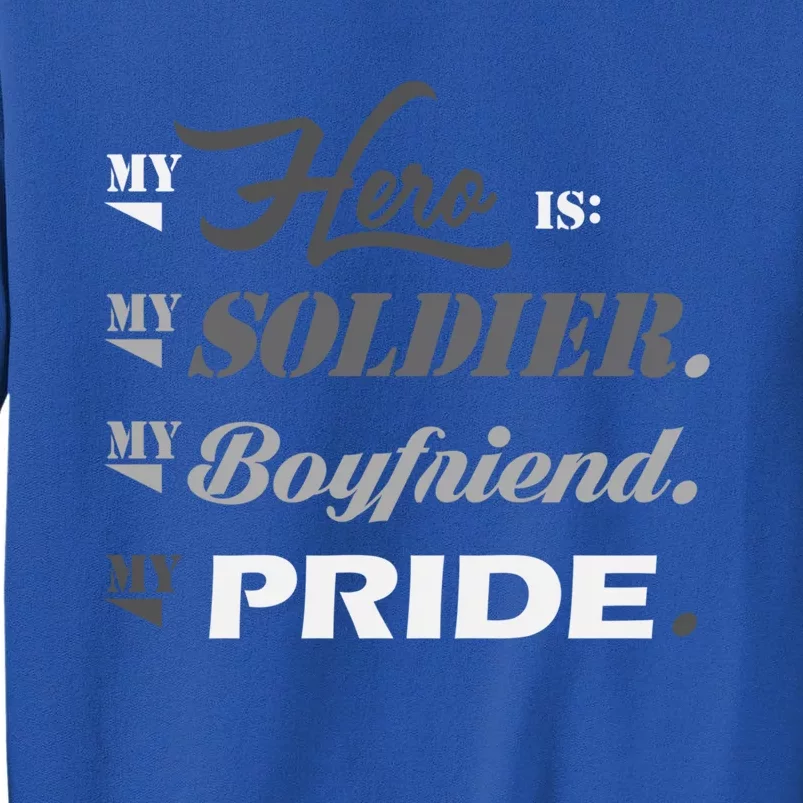 Army Quotes Military Proud Army Friend Friend Cool Gift Tall Sweatshirt