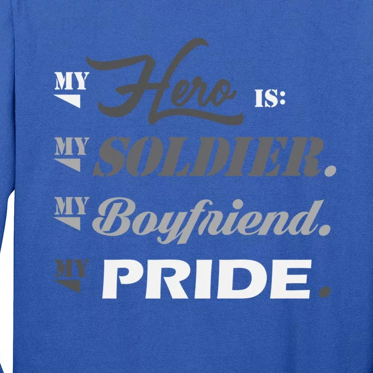 Army Quotes Military Proud Army Friend Friend Cool Gift Long Sleeve Shirt