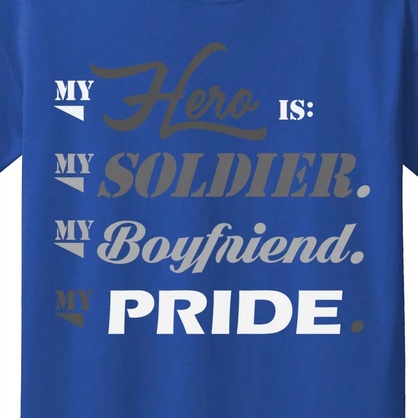 Army Quotes Military Proud Army Friend Friend Cool Gift Kids T-Shirt