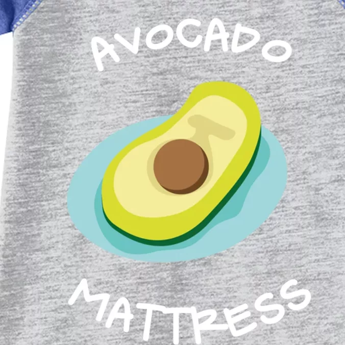 Avocado Queen Mattress Swim Funny Pool Floa Gift Infant Baby Jersey Bodysuit